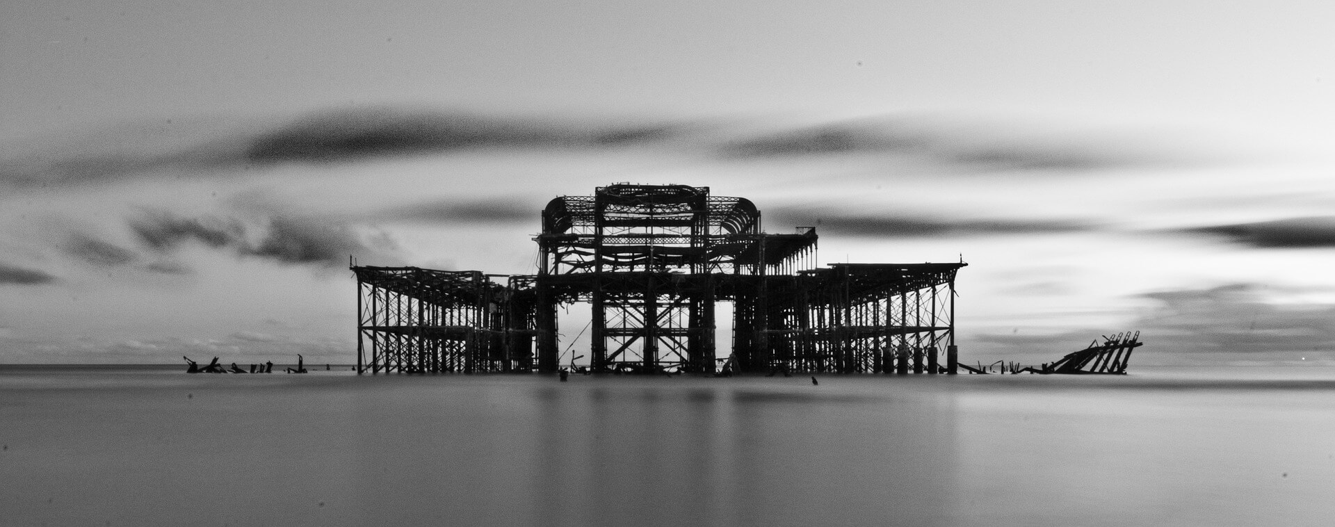 Picture of Brighton Pier black and white